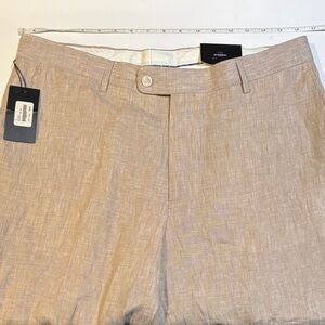 PARC Santorini Linen Pants Men’s Size 36 Natural Tan Summer Trousers NWT $88